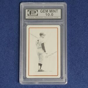 PGC Mickey Mantle 8 Of Hearts Sports Deck Graded Playing Card 10.0 Gem Mint